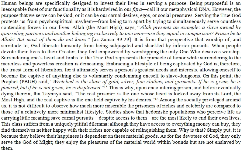 What are the fruits of worshiping Allāh, Glorified and Exalted is He?
