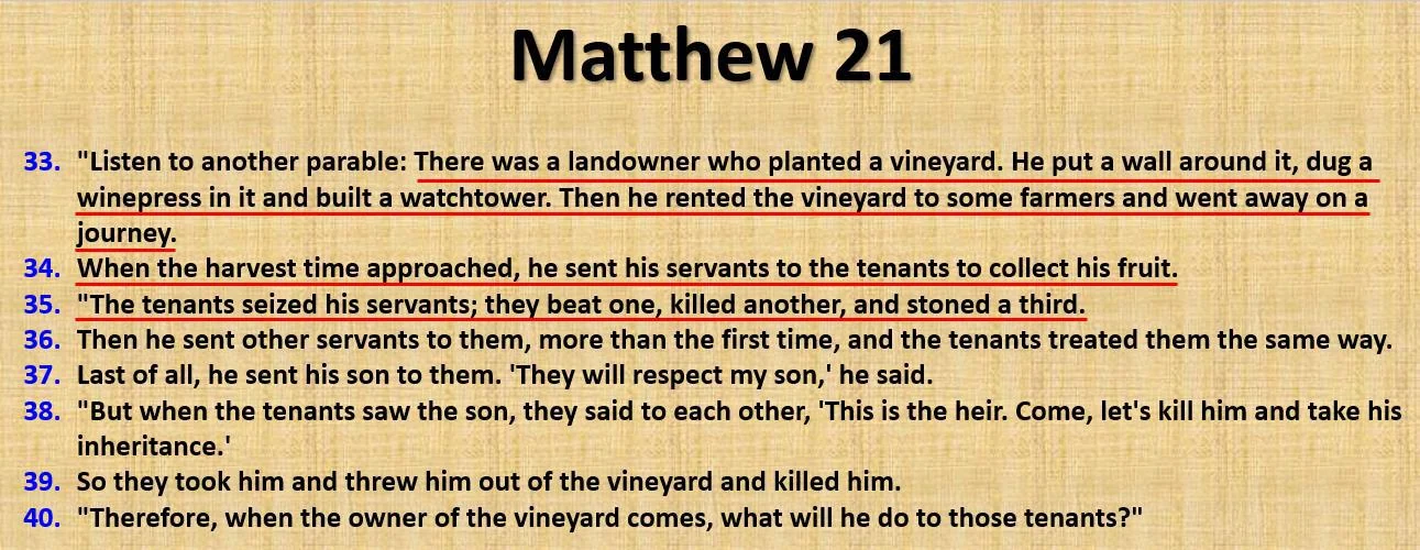 Is there any evidence in the Bible indicating that the Message (Prophethood) was removed from the Israelites due to their corruption and transferred to the Arabs?