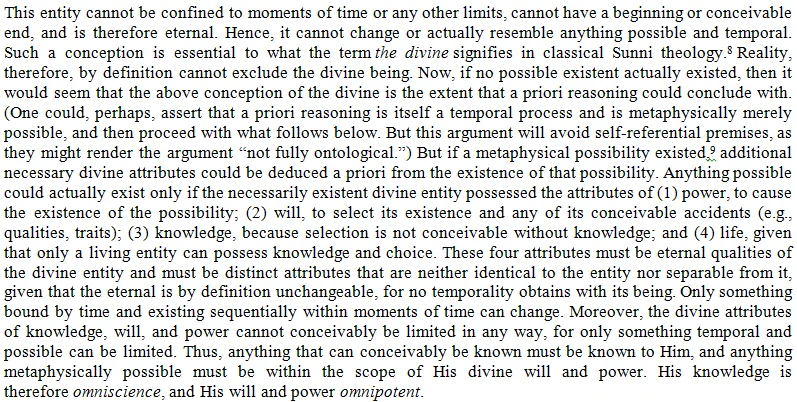 Could it be that the universe has always existed through an infinite series of material or physical causes, thereby eliminating the need for a first cause to set it in motion?