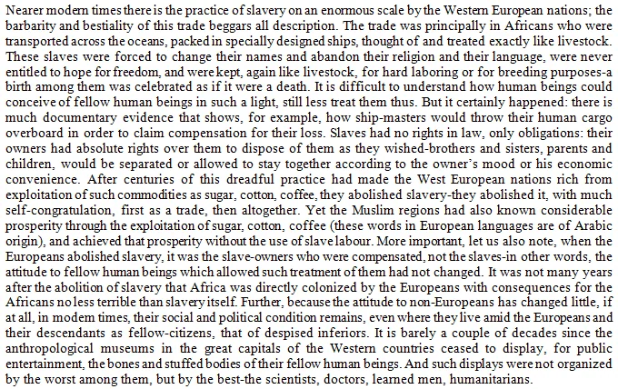 Why did Islam, a religion revealed by Allāh for the benefit of humanity, allow slavery? Does it discriminate between free men and women and slave men and women?