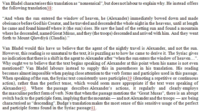 Did Prophet Muḥammad plagiarize the account of Ḏū al-Qarnayn from The Syriac Alexander Legend?