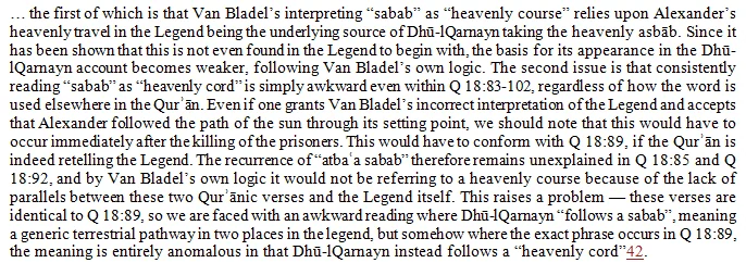 Did Prophet Muḥammad plagiarize the account of Ḏū al-Qarnayn from The Syriac Alexander Legend?