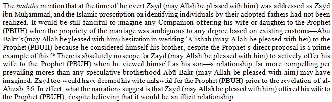 Did the Prophet (PBUH) order Zayd to divorce Zaynab bint Jaḥsh because he was enamored of her beauty?