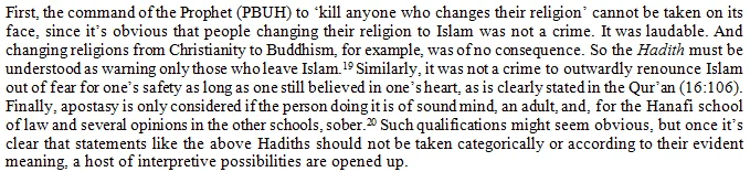 Does Islam prescribe a ḥadd (fixed penalty) for apostasy?