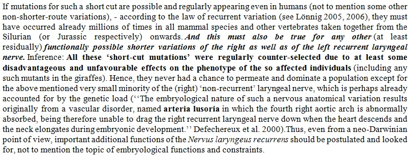 Does the recurrent laryngeal nerve refute intelligent design? Is it evidence that humans evolved from fish?