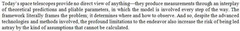 What is the problem with astrophysics? Is it a science, or is it charlatanism and nonsense?