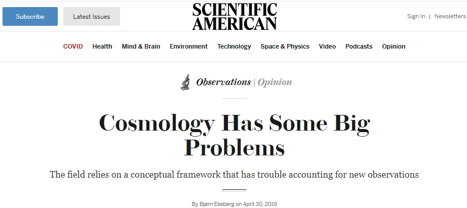 What is the problem with astrophysics? Is it a science, or is it charlatanism and nonsense?