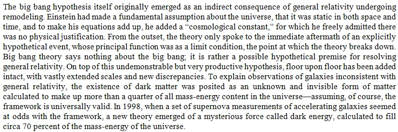 What is the problem with astrophysics? Is it a science, or is it charlatanism and nonsense?
