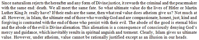 What would the world be like without God? In other words, what are the implications of atheism?