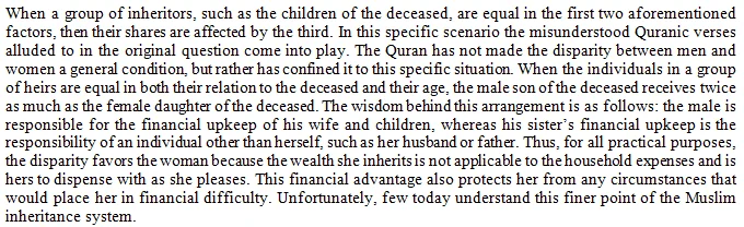 Is a woman’s share of inheritance truly half that of a man’s in Islam?