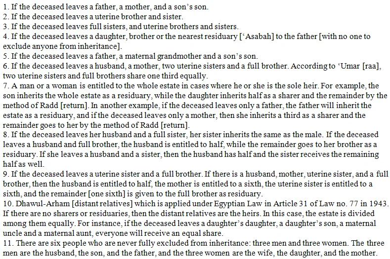 Is a woman’s share of inheritance truly half that of a man’s in Islam?
