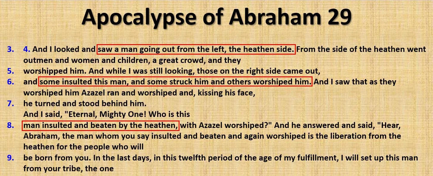 What are some examples of the prophecies concerning Prophet Muḥammad (PBUH) found in the apocryphal books?