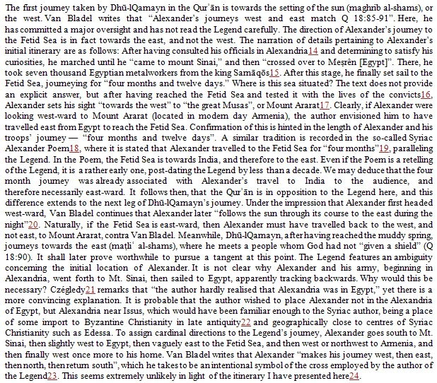 Did Prophet Muḥammad plagiarize the account of Ḏū al-Qarnayn from The Syriac Alexander Legend?